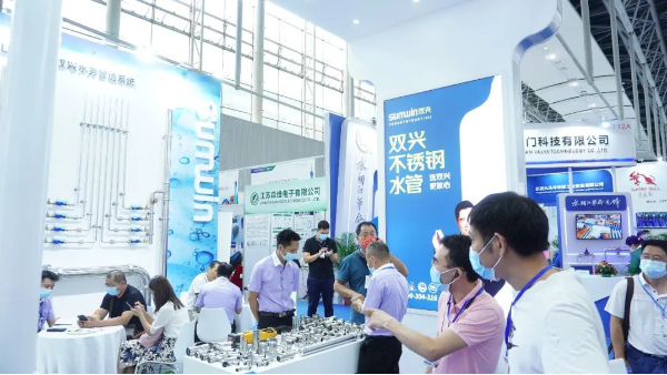 廣州國際城鎮(zhèn)水務展今日開幕，雙興展位第一天精彩速遞